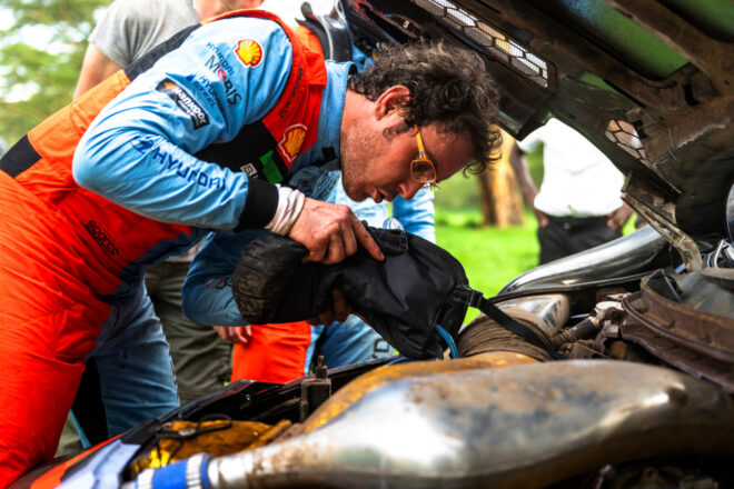 “貯金”激減の首位ソルベルグ「不運だったが、まだリードしている」／WRC第3戦ケニア デイ2コメント集