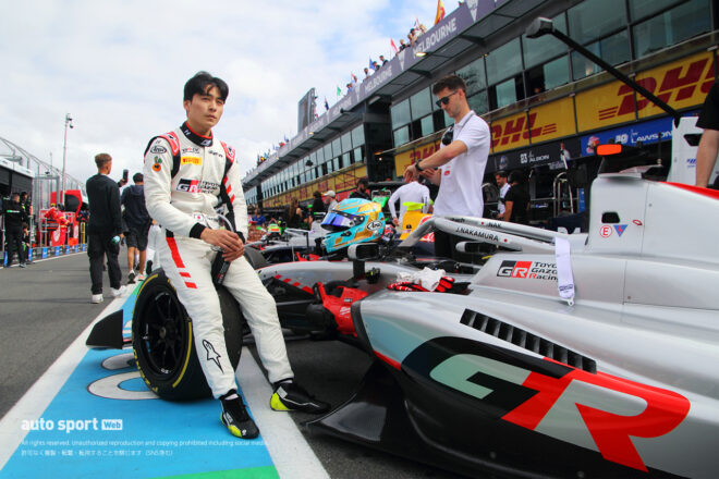 中村仁（ハイテック／TGR-DC）／2026年FIA F3第1戦メルボルン