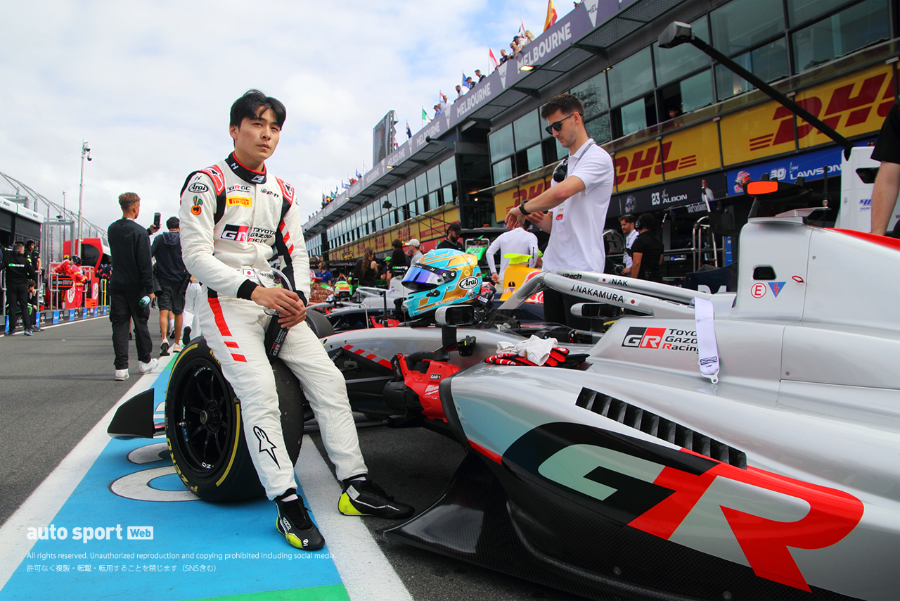 中村仁（ハイテック／TGR-DC）／2026年FIA F3第1戦メルボルン
