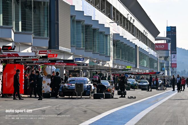 2026スーパーGT富士公式テスト　3月14日搬入日の様子