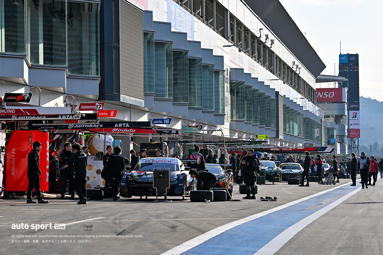 2026スーパーGT富士公式テスト　3月14日搬入日の様子