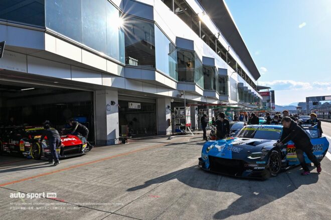 2026スーパーGT富士公式テスト　3月14日搬入日の様子