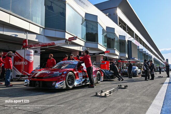 2026スーパーGT富士公式テスト　3月14日搬入日の様子