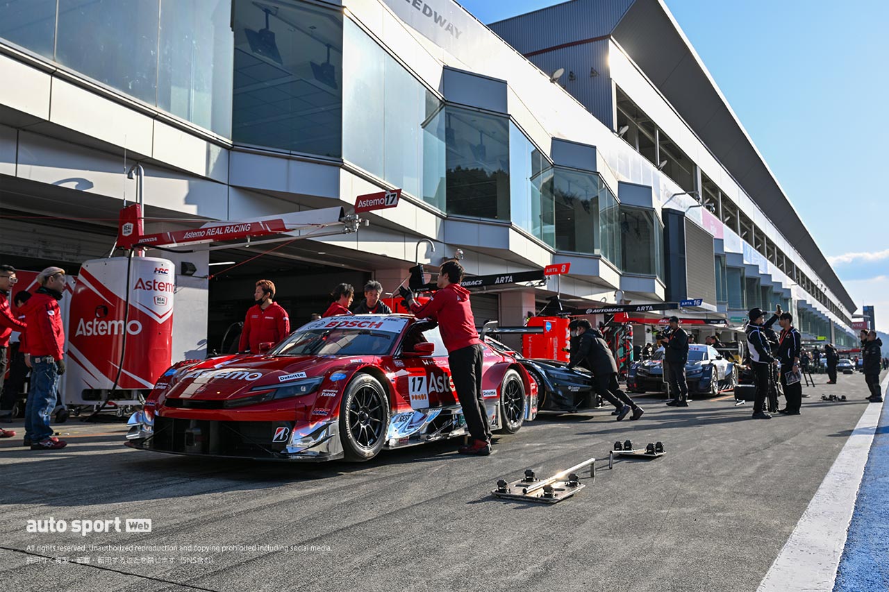 2026スーパーGT富士公式テスト　3月14日搬入日の様子