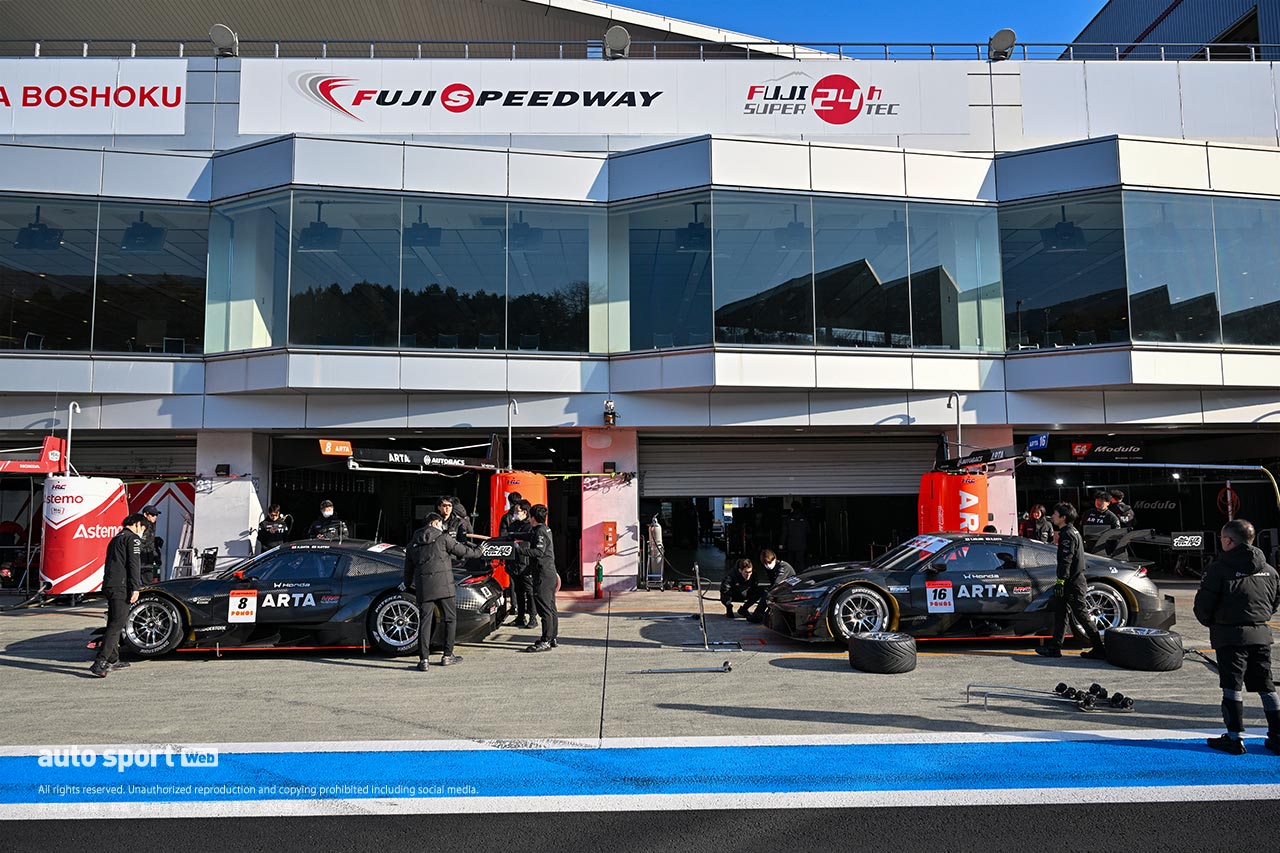 2026スーパーGT富士公式テスト　3月14日搬入日の様子