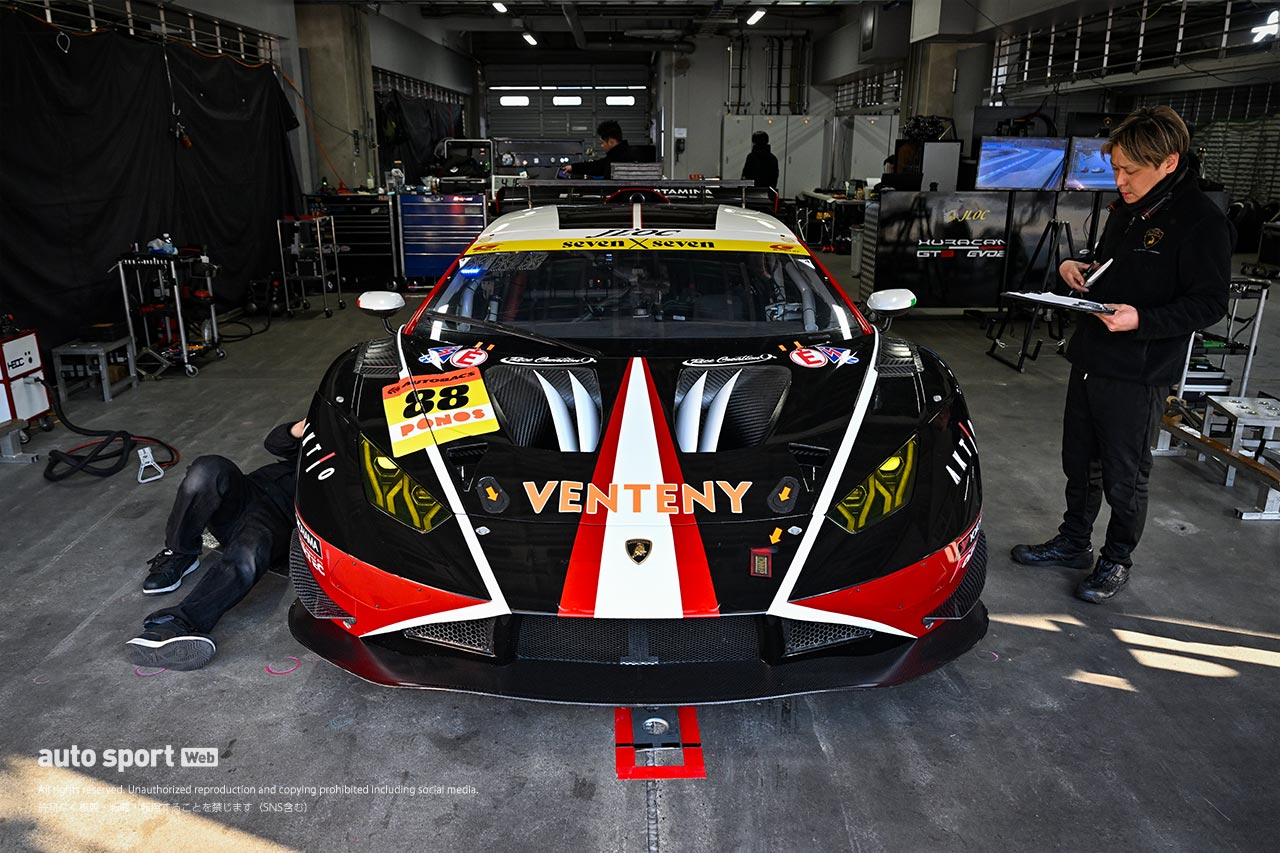 2026スーパーGT富士公式テスト　3月14日搬入日の様子