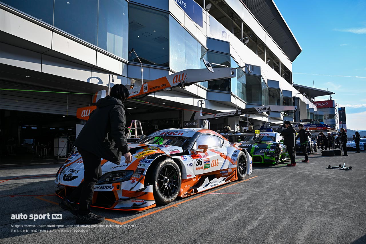 2026スーパーGT富士公式テスト　3月14日搬入日の様子