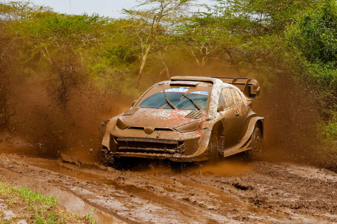 勝田貴元が最終日を前にトップに立つ。半数が脱落するサバイバルを生き残り悲願達成に王手／WRCケニア