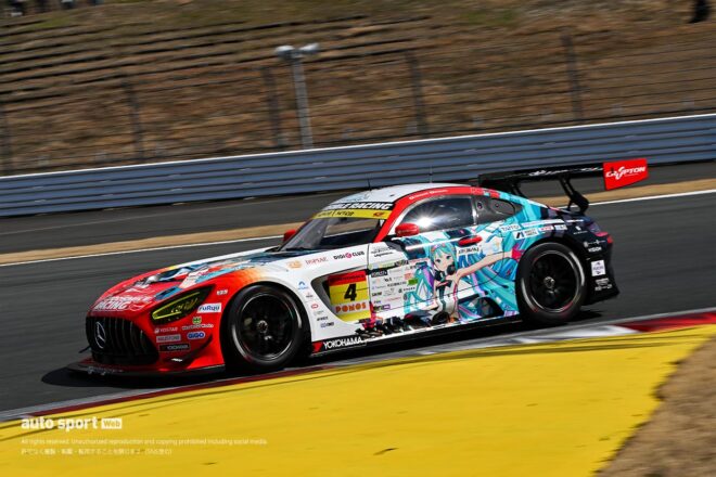 グッドスマイル 初音ミク AMG（谷口信輝／片岡龍也）　2026スーパーGT富士公式テスト