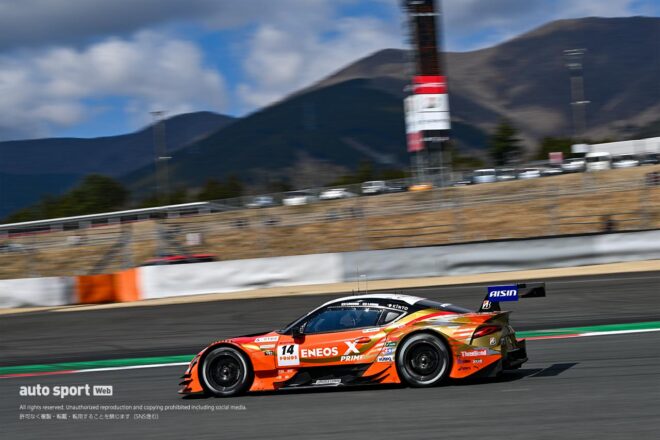 ENEOS X PRIME GR Supra（福住仁嶺／大嶋和也）　2026スーパーGT富士公式テスト
