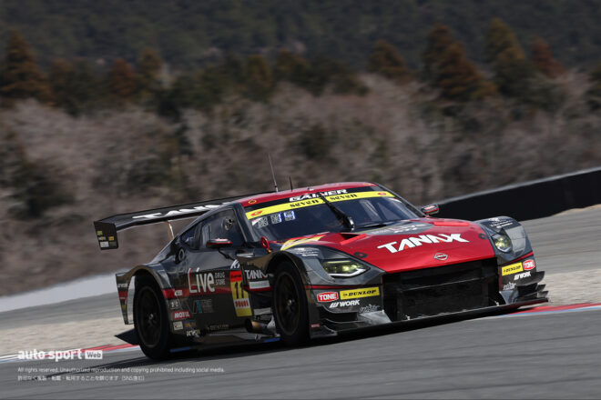 GAINER TANAX Z（富田竜一郎／大木一輝）　2026スーパーGT富士公式テスト