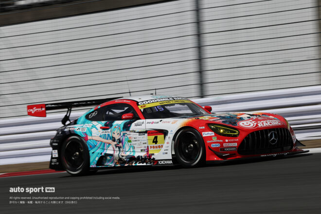 グッドスマイル 初音ミク AMG（谷口信輝／片岡龍也）　2026スーパーGT富士公式テスト