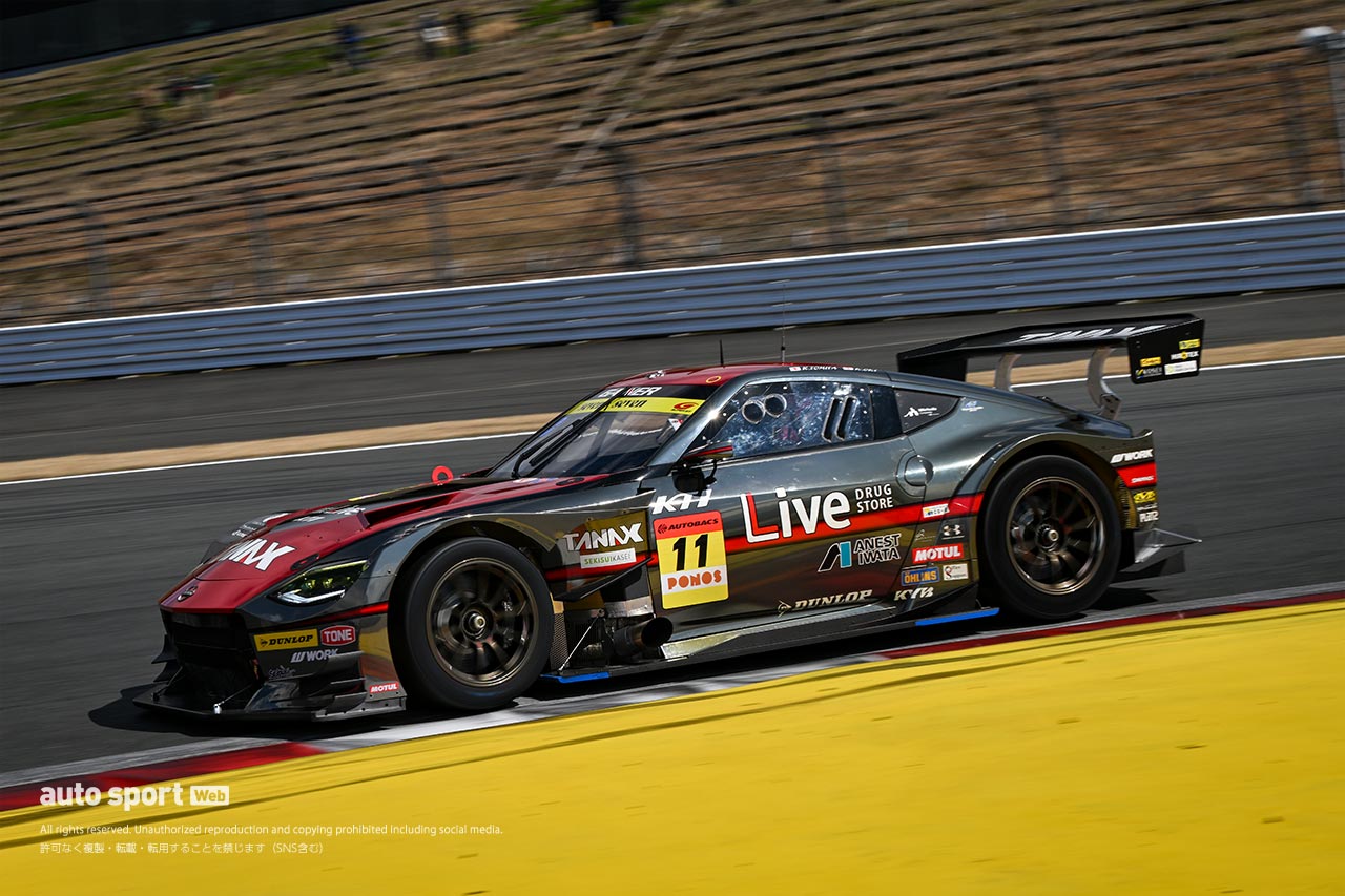 GAINER TANAX Zが新車投入初日のスーパーGT富士公式テストで速さみせる「2年分の蓄積を経て良いクルマになった」