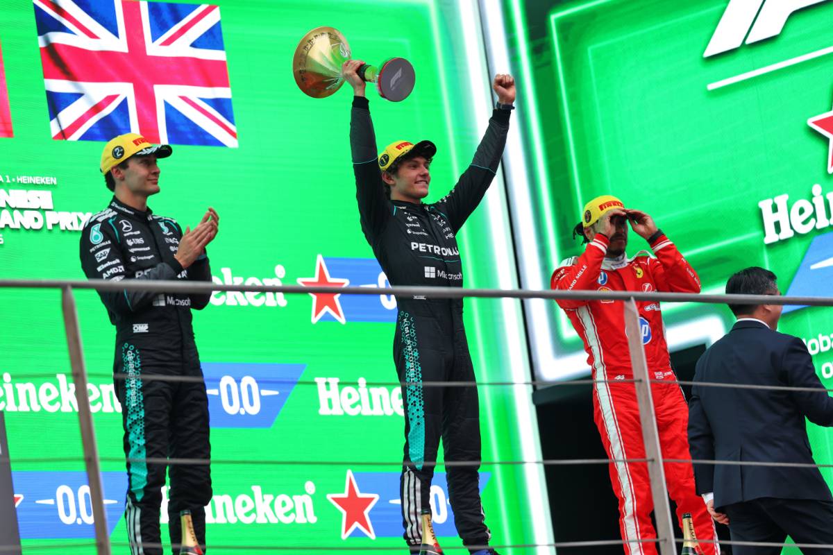 2026年F1第2戦中国GP　表彰式