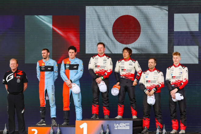 勝田貴元が涙のWRC初優勝、伝統のサファリ・ラリーで悲願達成「皆のおかげでここまでたどり着けました」