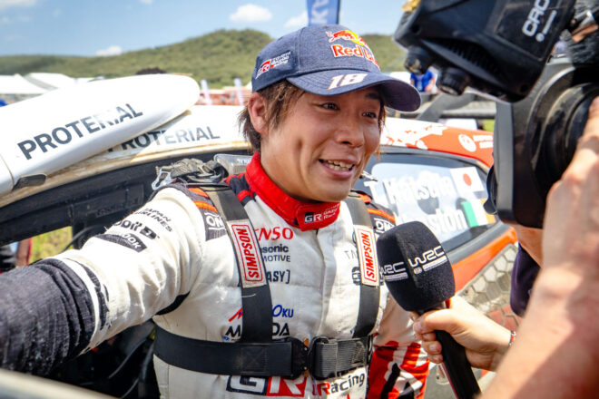 34年ぶりの快挙。WRC初優勝の勝田貴元「最初で最後ではなく、これからもっと勝利を挙げていくつもりです」
