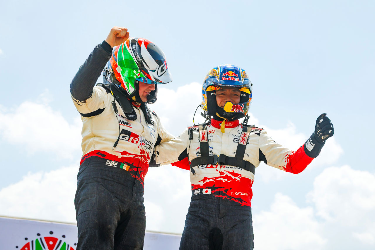 34年ぶりの快挙。WRC初優勝の勝田貴元「最初で最後ではなく、これからもっと勝利を挙げていくつもりです」