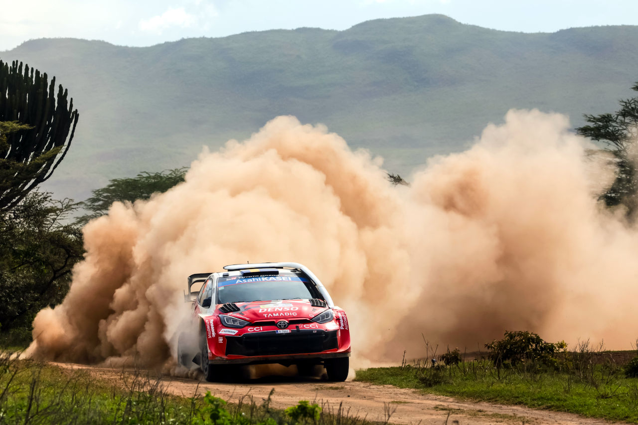 トヨタ、勝田貴元の初優勝でサファリ・ラリー6連覇を達成「彼らにふさわしい勝利」とカンクネン称賛／WRC第3戦ケニア
