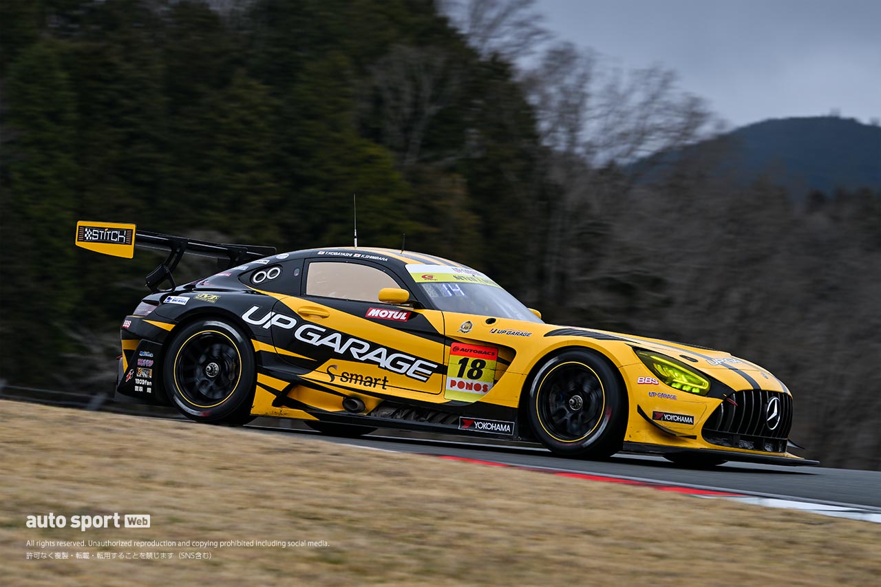 UPGARAGE AMG GT3（小林崇志／新原光太郎）　2026スーパーGT富士公式テスト