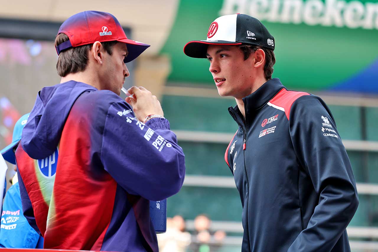 シャルル・ルクレール（フェラーリ）＆オリバー・ベアマン（ハース）