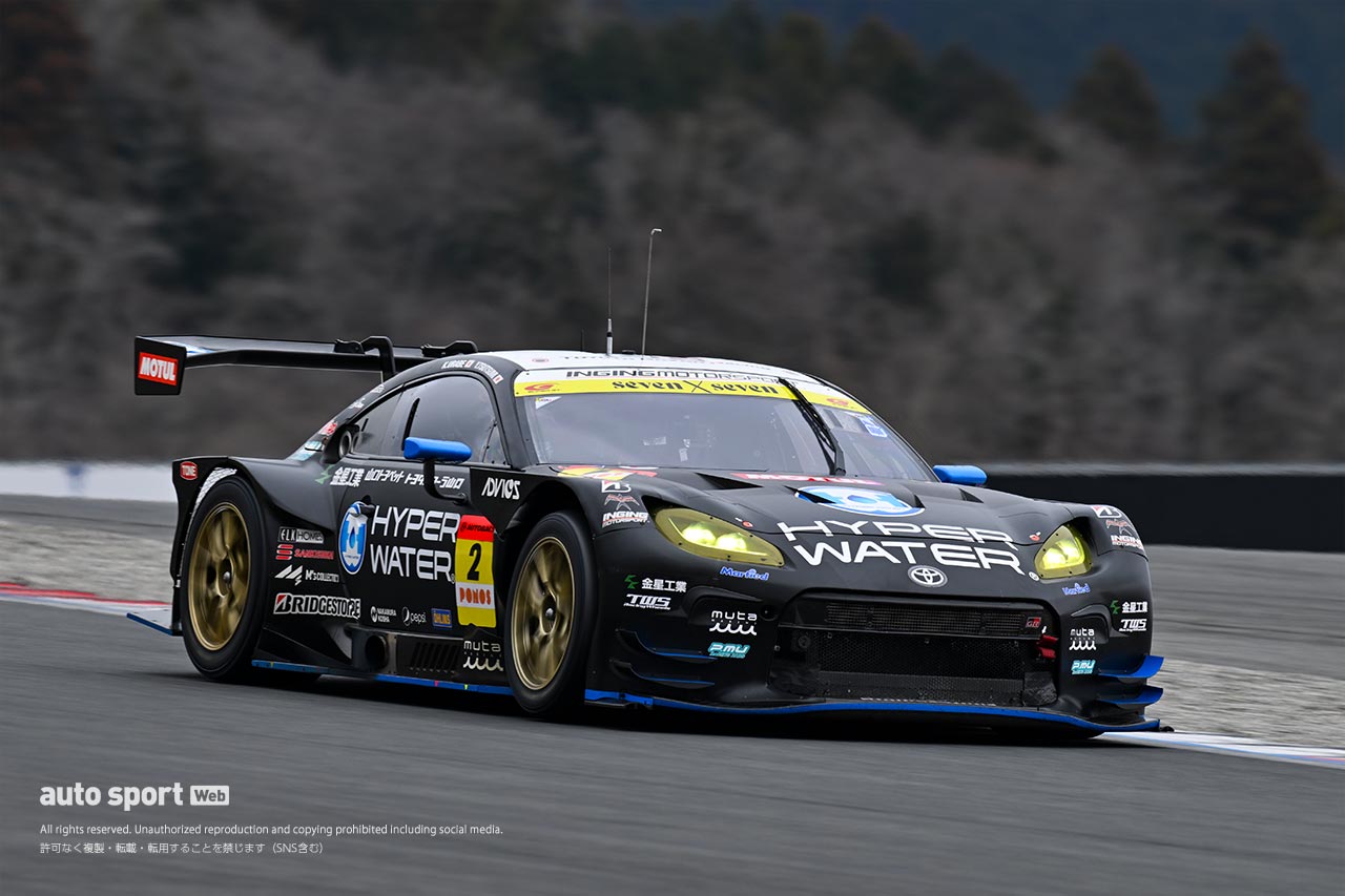 HYPER WATER INGING GR86 GT（堤優威／卜部和久）　2026スーパーGT富士公式テスト