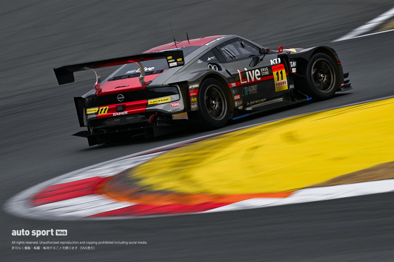 GAINER TANAX Z（富田竜一郎／大木一輝）　2026スーパーGT富士公式テスト