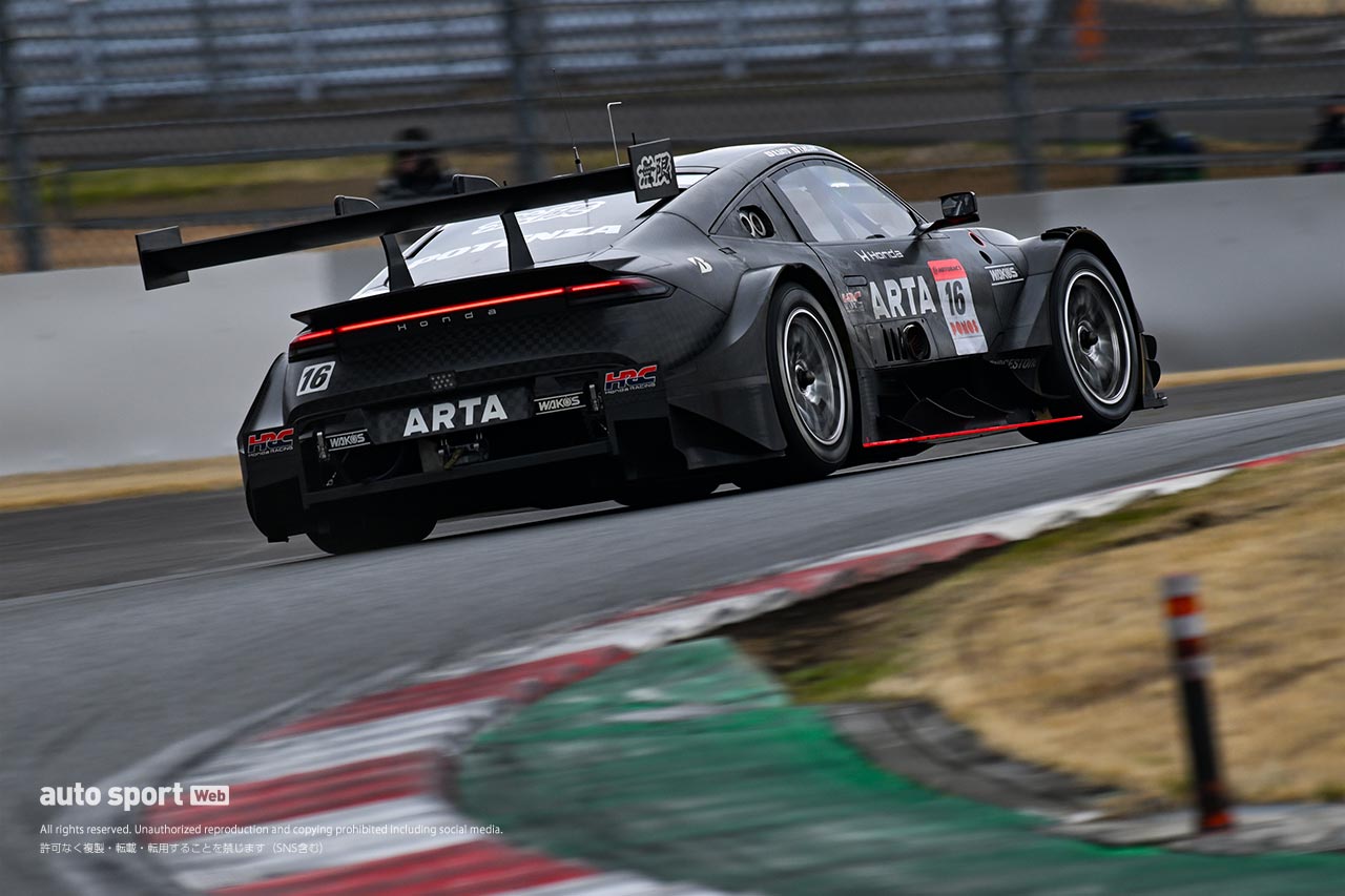 ＃16 ARTA MUGEN HRC PRELUDE-GT（野尻智紀／佐藤蓮）　2026スーパーGT富士公式テスト