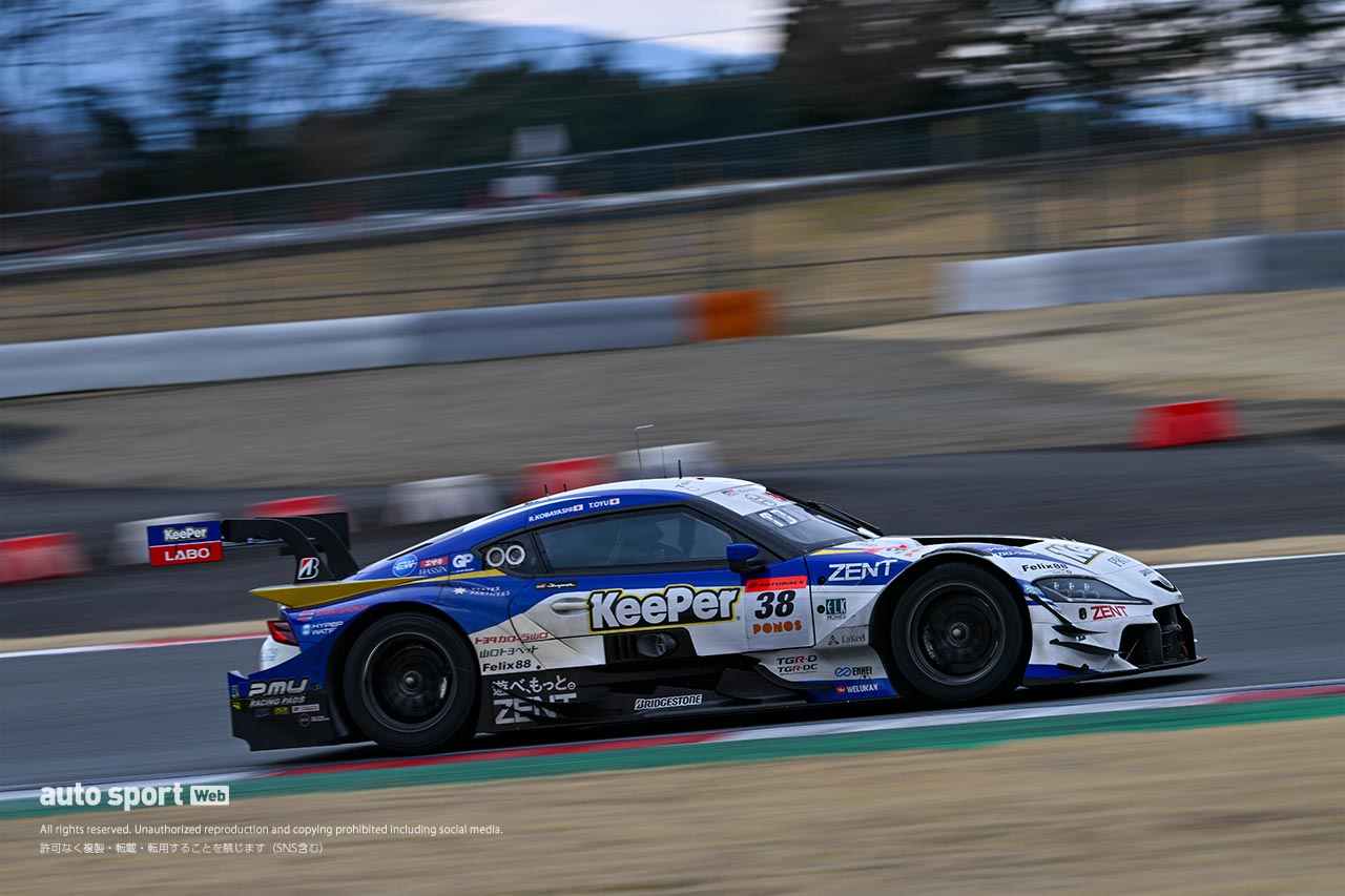 KeePer CERUMO GR Supra（大湯都史樹／小林利徠斗）　2026スーパーGT富士公式テスト