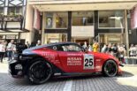 TEAM ZEROONE、2026スーパー耐久ST-Z参戦のZニスモGT4を横浜元町で披露。青山学院スープラも並び、商店街客の注目集める