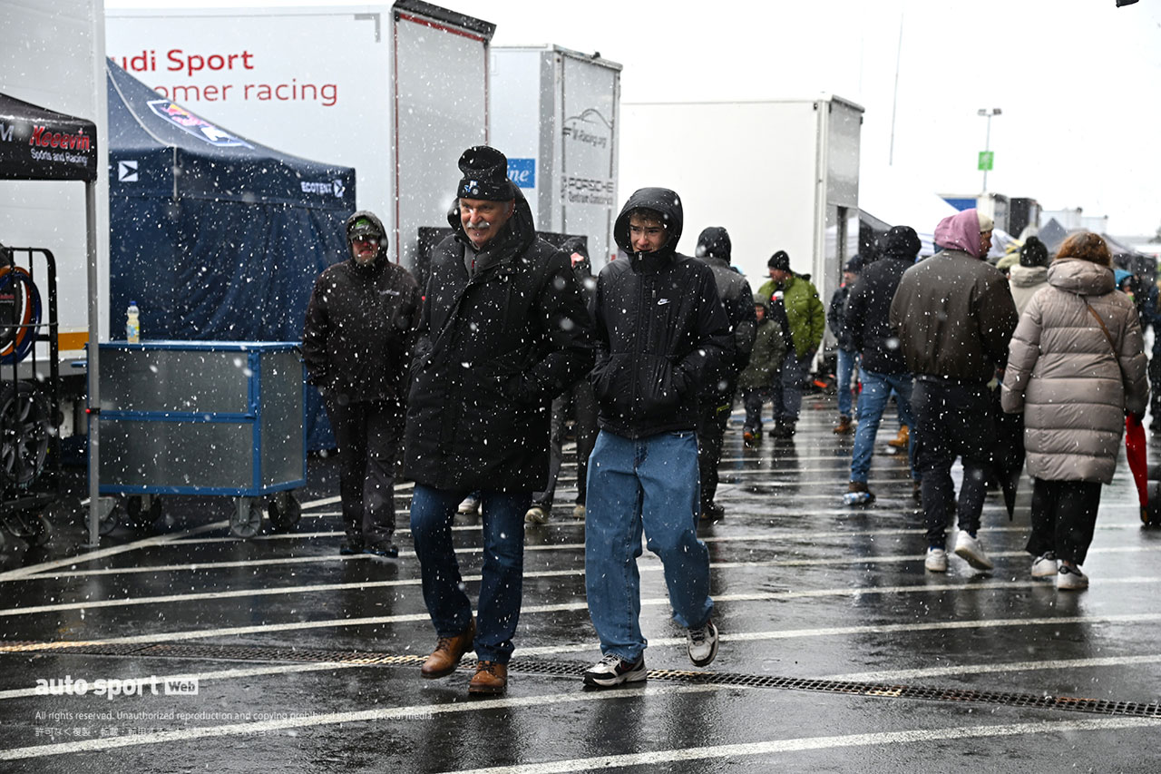 降雪と低気温でNLS開幕戦が急きょ中止に。ニュルウェザー初体験の奥本隼士「いきなり洗礼を受けました」