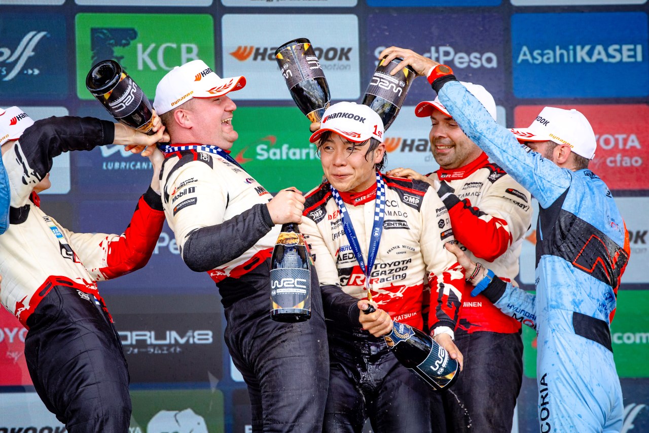 「一度勝つと本当に変わる」勝田が掴んだ新感覚。『君が代』を聴きながら実感した本当の勝利【WRC総合優勝会見】