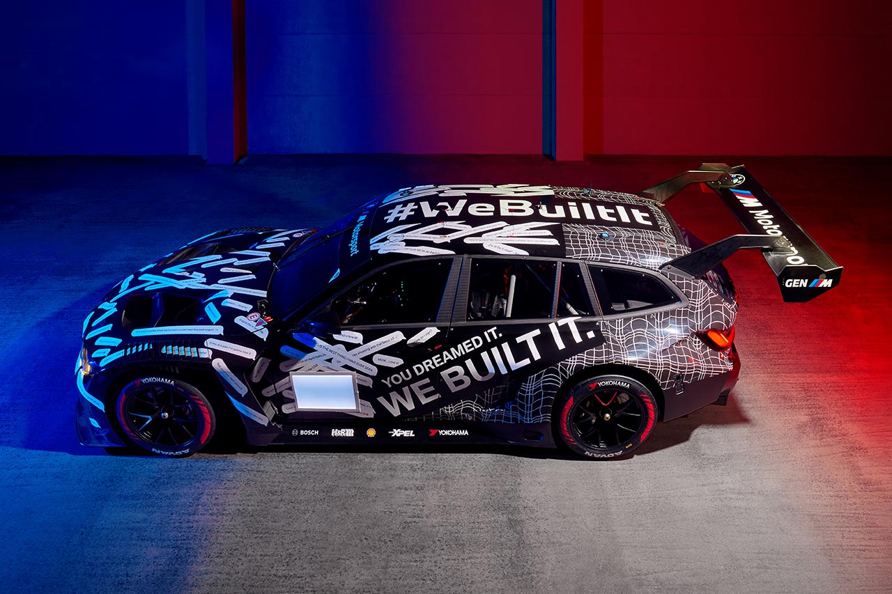 エイプリルフールのジョークが現実に。BMW、ニュル24時間のSPXクラスにBMW M3ツーリング24Hを投入へ