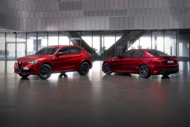 アルファロメオ、主力の『ジュリア／ステルヴィオ』に世界わずか63台の限定生産モデルを導入