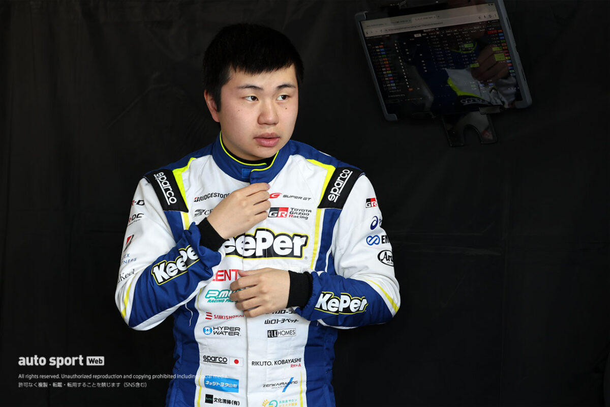 小林利徠斗（TGR TEAM KeePer CERUMO）