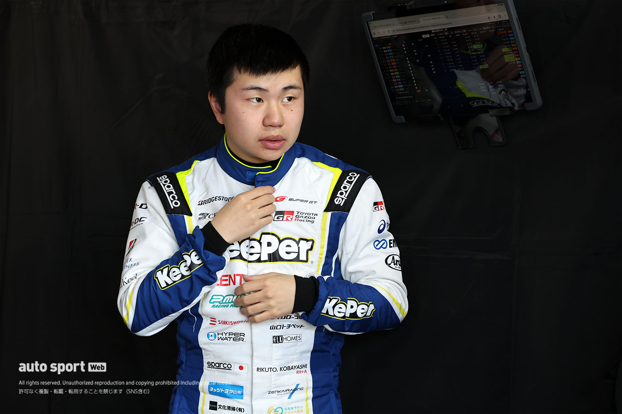 小林利徠斗（TGR TEAM KeePer CERUMO）