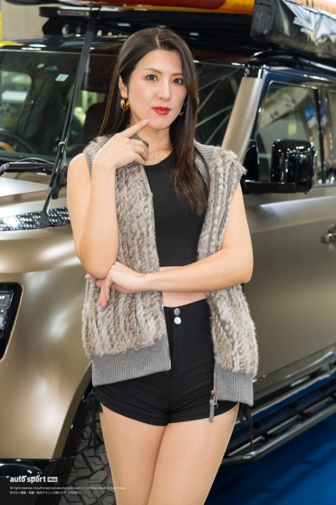 松尾春菜 EXIZZLE-LINE 2026年/オートサロンの写真①