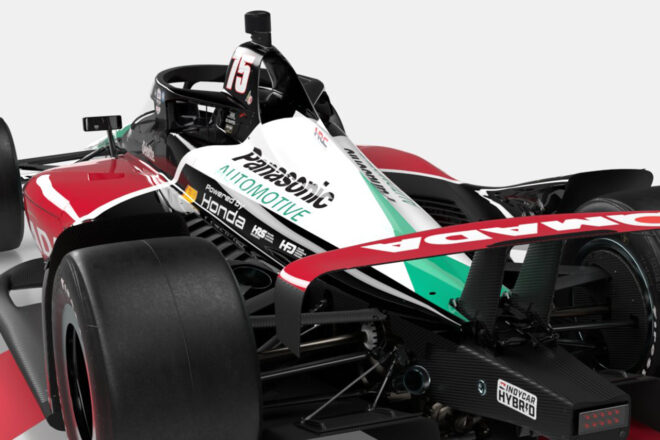 2026年第110回インディ500に参戦する佐藤琢磨のマシンカラーリング