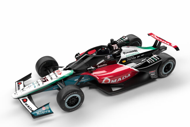 2026年第110回インディ500に参戦する佐藤琢磨のマシンカラーリング