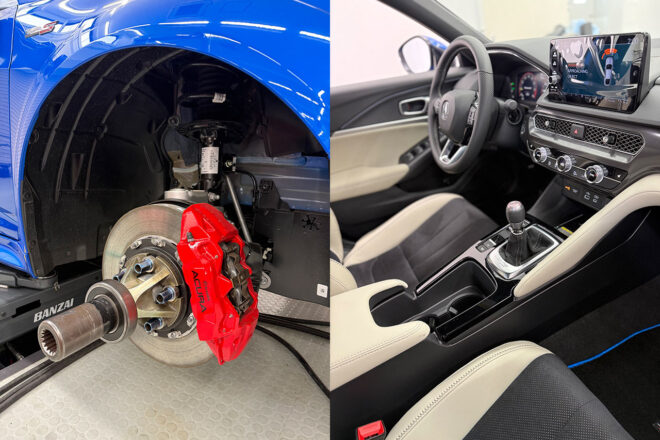 ジェイズレーシング、インテグラ・タイプSの日本導入に先駆け北米仕様車を輸入。将来のレース参戦を見据えた開発を始動