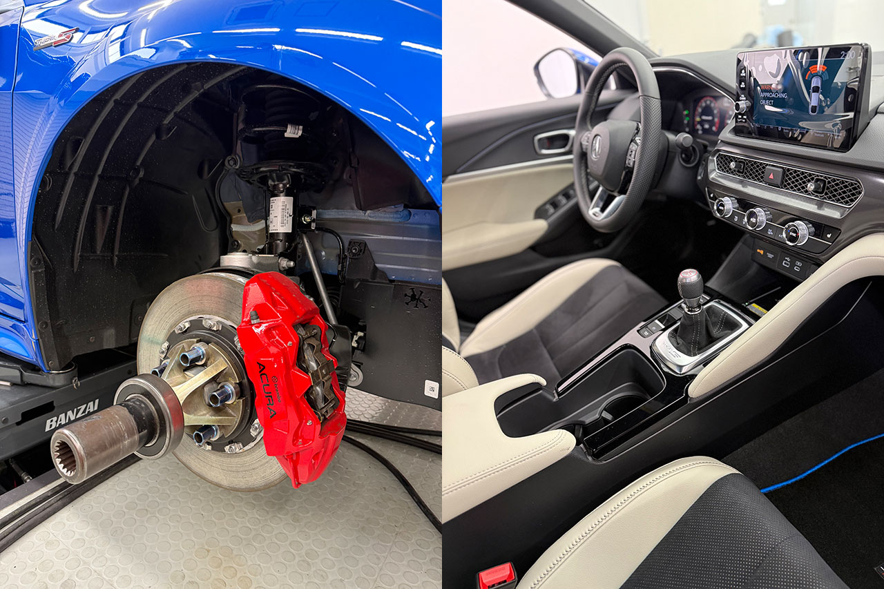 ジェイズレーシング、インテグラ・タイプSの日本導入に先駆け北米仕様車を輸入。将来のレース参戦を見据えた開発を始動