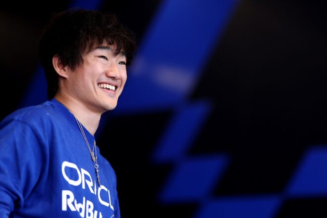 角田裕毅（レッドブル＆レーシングブルズF1リザーブドライバー）