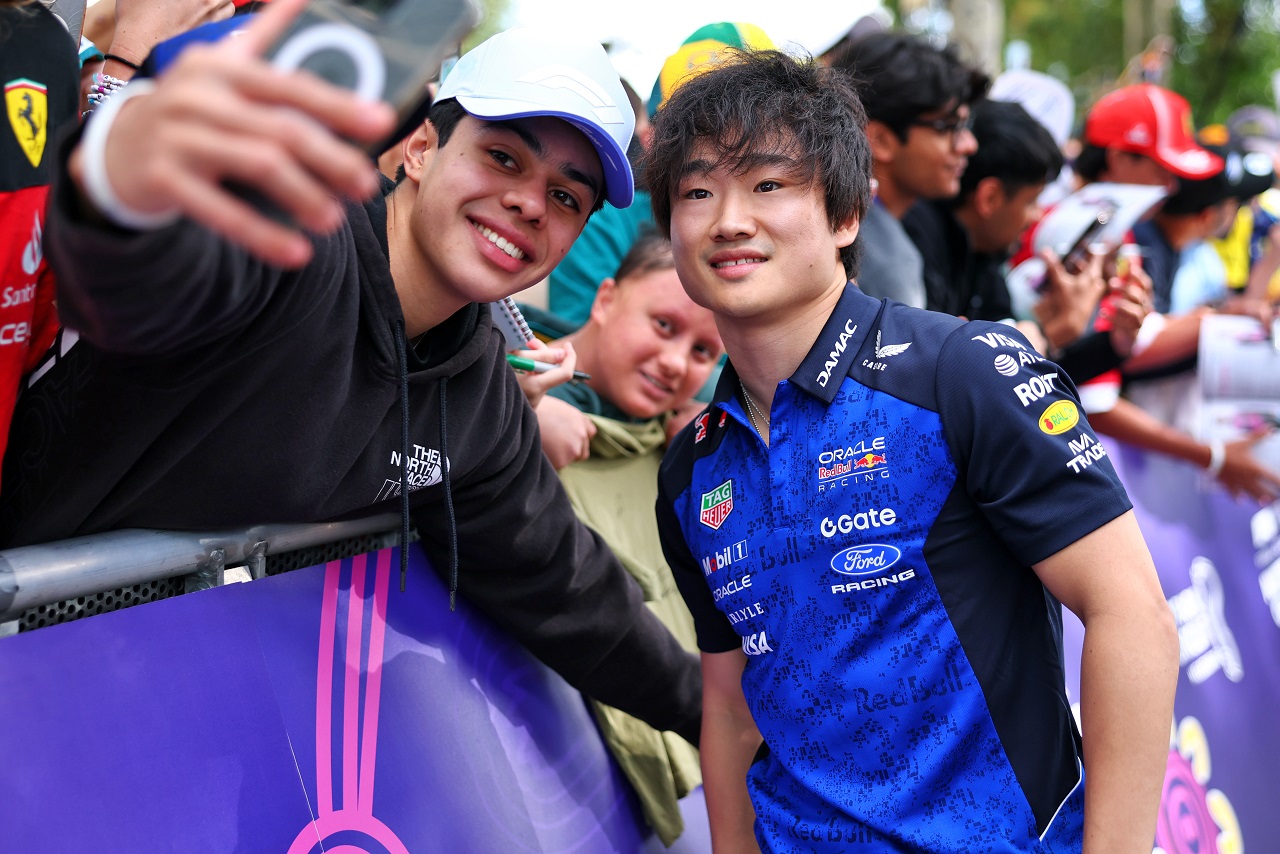 角田裕毅（レッドブル＆レーシングブルズF1リザーブドライバー）