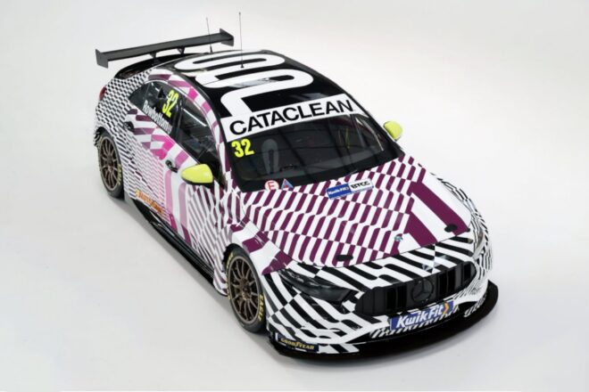 プラト・レーシングが新型『メルセデスAMG A35』を初公開。有力チームのシートも続々確定／BTCC