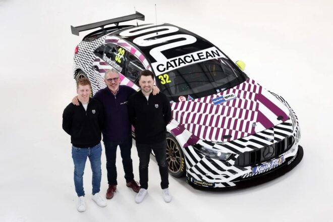 プラト・レーシングが新型『メルセデスAMG A35』を初公開。有力チームのシートも続々確定／BTCC