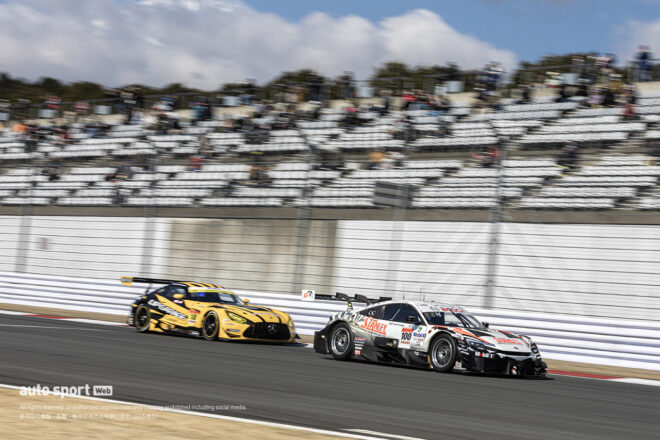 【富士最高速チェック】GRスープラにフェアレディZが肉薄、プレリュードは苦戦気味か。GTA-GT300車両も健闘