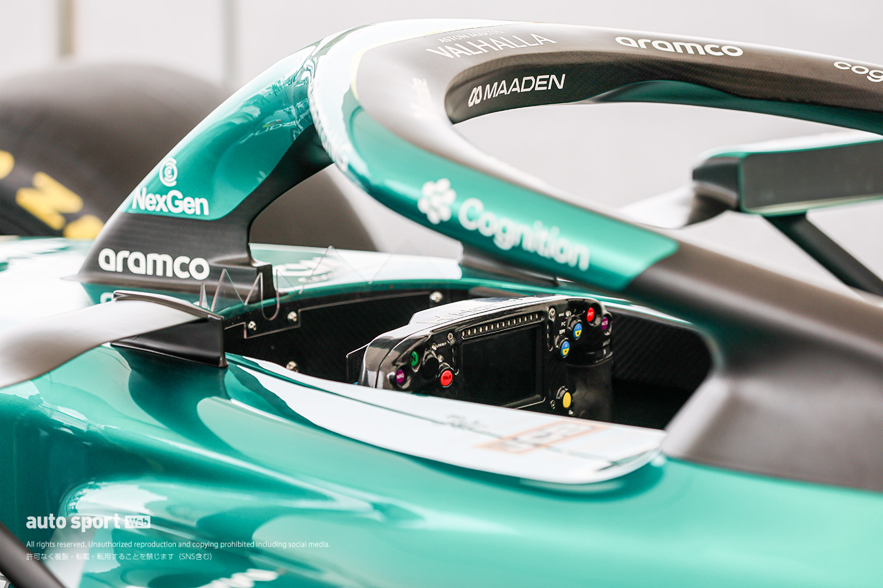 最新F1マシンがモータースポーツジャパン2026に登場。アストンマーティン・ホンダ『AMR26』が横浜・山下ふ頭に展示中