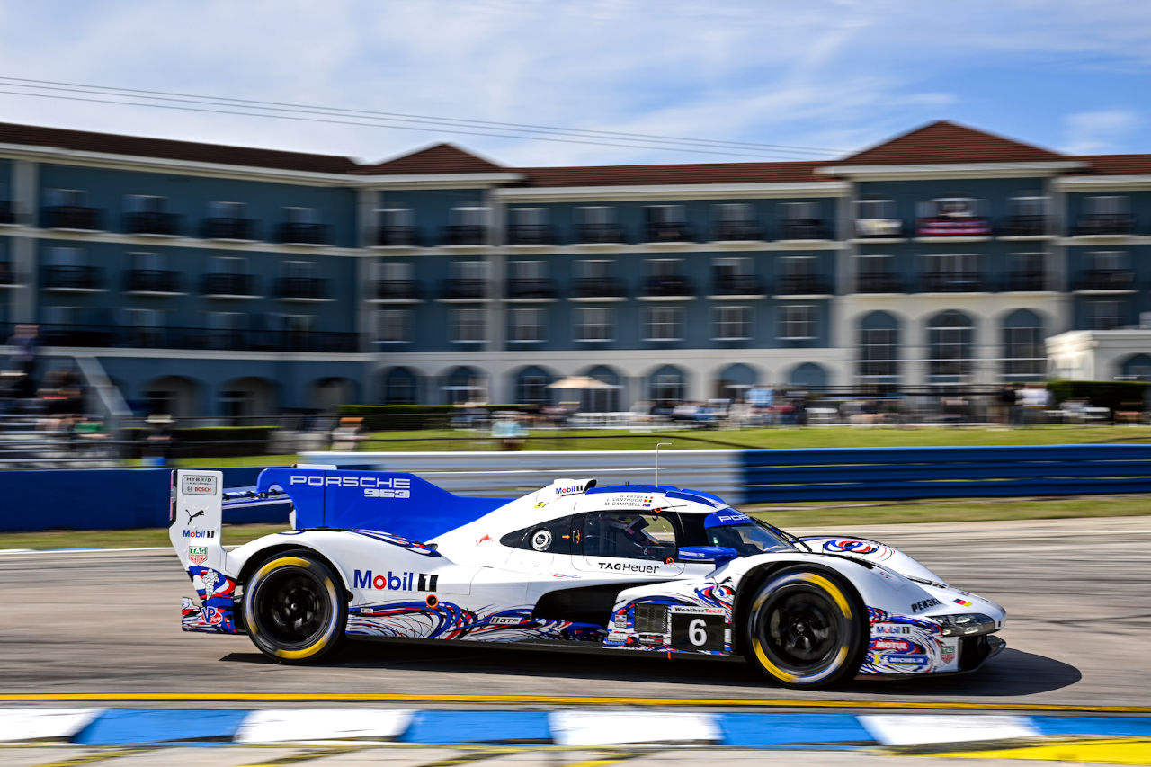 伝統のセブリング12時間レースが開幕。走行初日はポルシェとキャデラックがトップを分け合う／IMSA第2戦