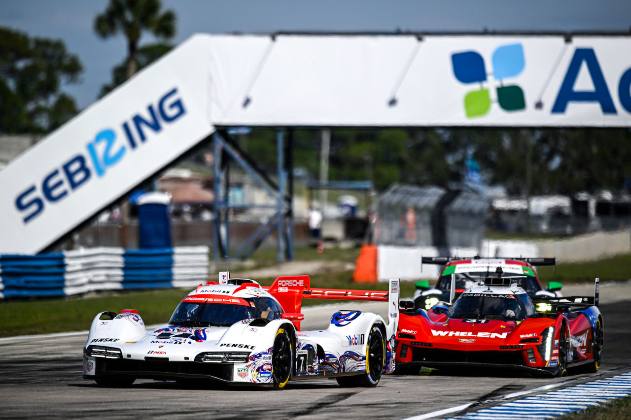 伝統のセブリング12時間レースが開幕。走行初日はポルシェとキャデラックがトップを分け合う／IMSA第2戦