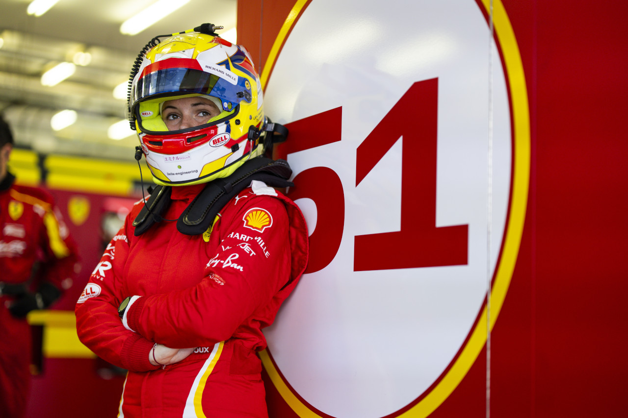 ハイパーカー参戦への準備完了も近いとフェラーリの女性ドライバー、リル・ワドゥ。2026年はGTWCヨーロッパにフル参戦へ