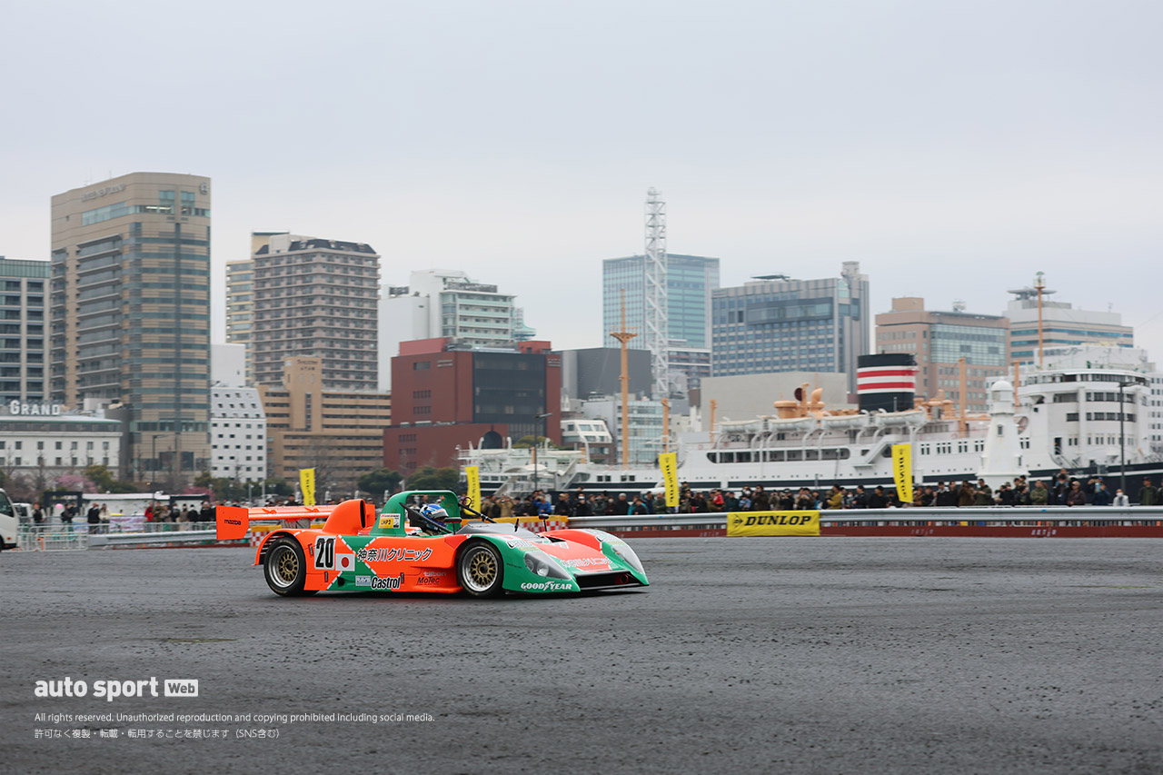 ル・マンクラス優勝＆WRCグループBの激レアロータリーマシンが横浜で力走【JAFモータースポーツジャパン2026写真日記】